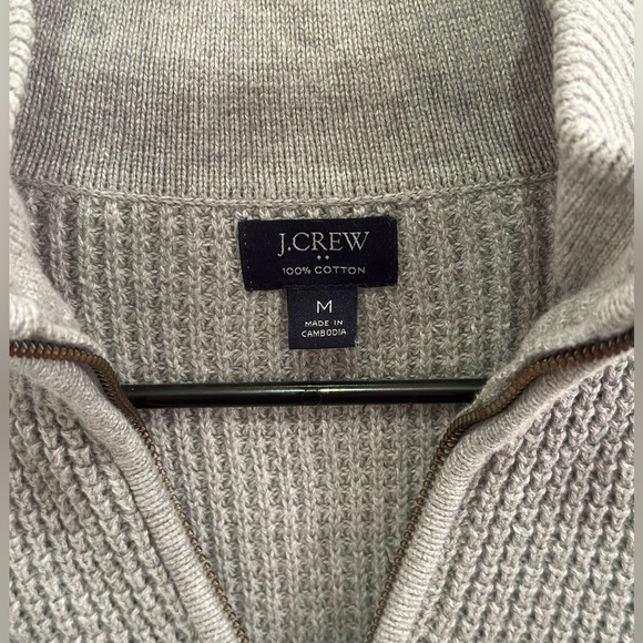 J Crew Men’s quarter zip sweater - Picture 2 of 4